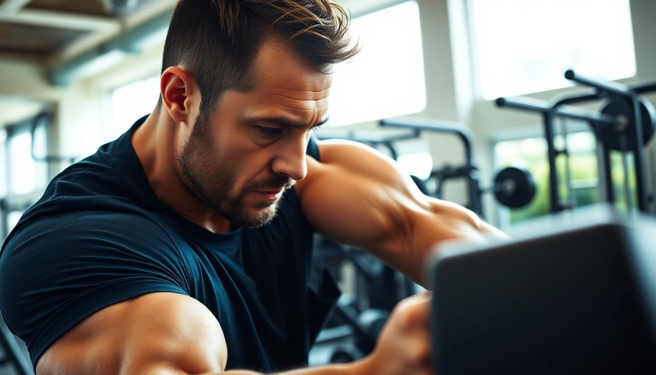 Clenbuterol kaufen für Fitness und Muskelaufbau in einem modernen Fitnessstudio.