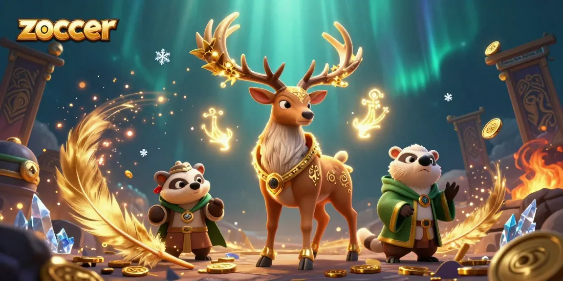 Zoccer ignites excitement in a vibrant casino scene filled with animated characters, betting tokens, and dynamic gameplay.