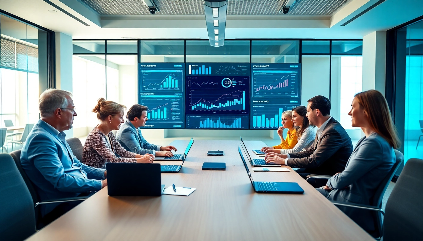 IT Consulting Expertise in einem modernen Besprechungsraum mit einem vielfaeltigen Team.