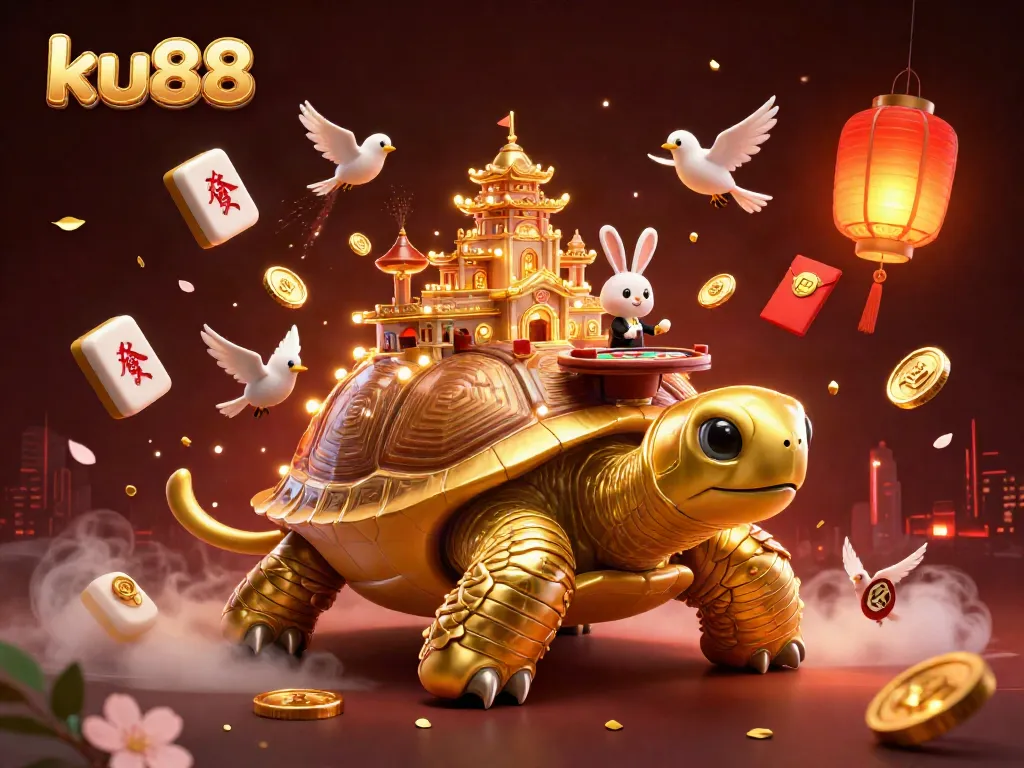 Play exciting games at ku88 with dazzling 3D casino elements and vibrant illustrations.