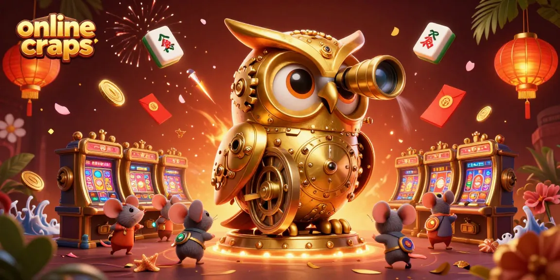 Engage with thrilling online craps action in a captivating 3D casino illustration featuring vibrant, dynamic elements