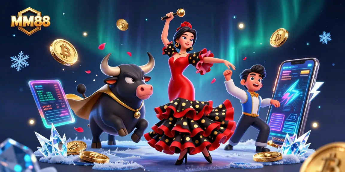 Experience thrilling gaming with MM88 featuring iconic visuals in a vibrant casino atmosphere.