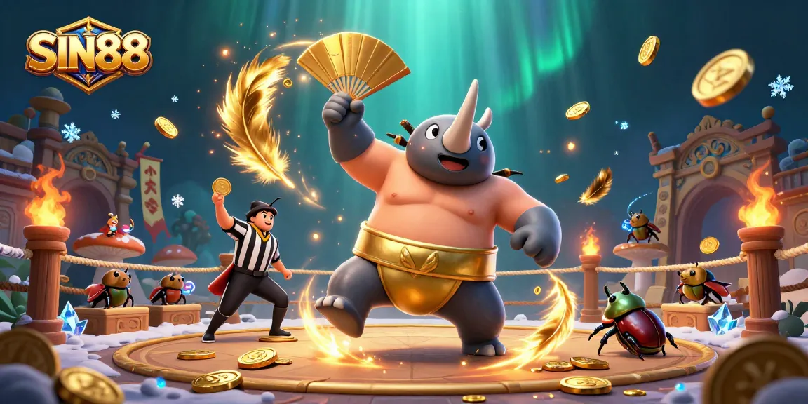 SIN88 brings thrilling casino action with dynamic beetle champions and immersive gaming elements.