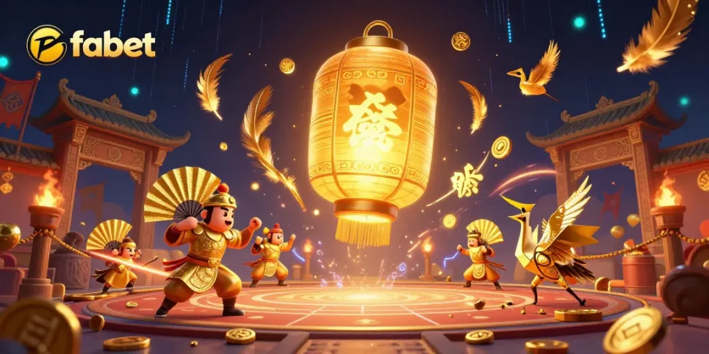 Engage in fabet's thrilling night market casino experience highlighted by vibrant 3D lantern spirits.